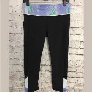 Lululemon Women's Yoga Crop Leggings Capri Pants 8